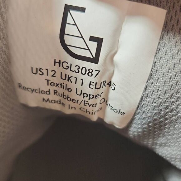 Hybrid Green Label Men's Casual Squill Sneakers Size 12 Black Gray - Picture 11 of 11